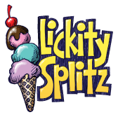 Lickity Splitz Ice Cream Logo